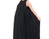 Black Maxi dress, long black evening dress