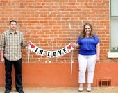 IN LOVE - Wedding Banner - Engagement Banner - Engagement pictures - Sweethearts - Instant Download Il_170x135