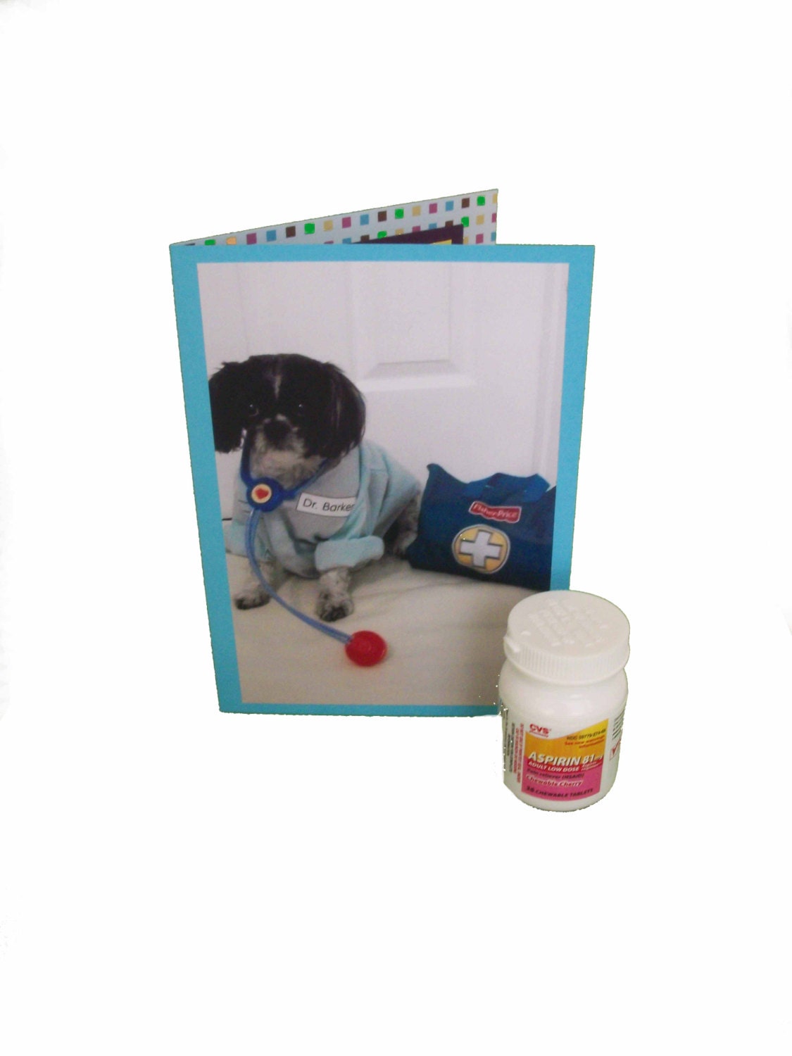 Shih Tzu Get Well Card, Dog Photo Greeting Card