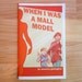 When I Was A Mall Model Autobiographical Comic Book