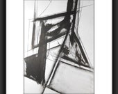 A2 Philosophy Number 9 Series Modern Mixed Media Painting/Drawing 16.5x23.4 " Bury the childhood 016"