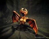 Demon Mother  Vampire Queen OOAK Sculpture Bust - Satan, Hell, Nude, Fantasy, Macabre, Dark Art