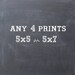 Fine Art Photography, Any Four Prints, 5x5 or 5x7, SAVE 30%, Set of Four, Nature, Landscape, Animals, Travel, Magical, Fairytale Art