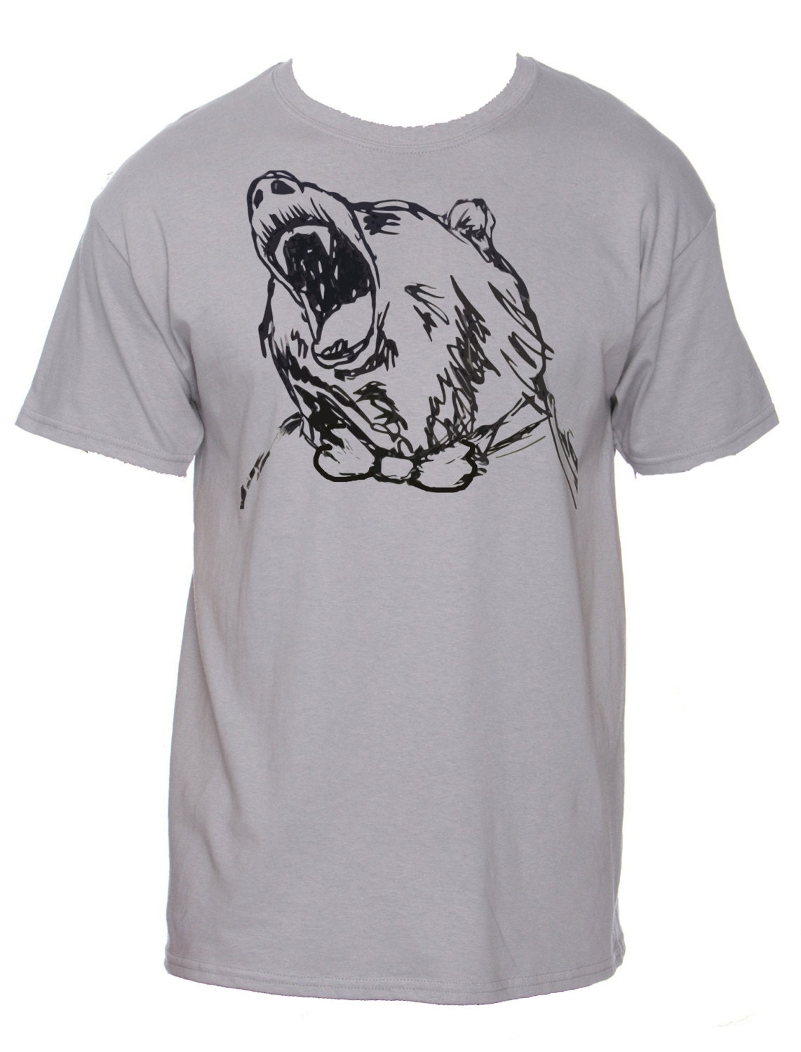 Unisex Vintage Bowtie Bear T Shirt