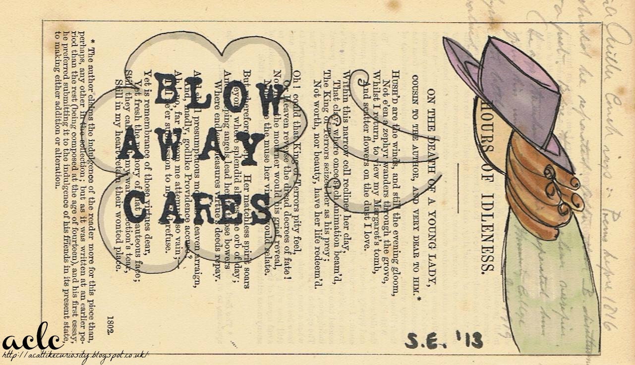 Blow Away Your Cares Art Print