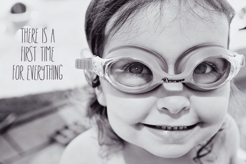 theres a first time for everything, premium quality greeting card, a 10 x 15cm blank photo card, for any occasion