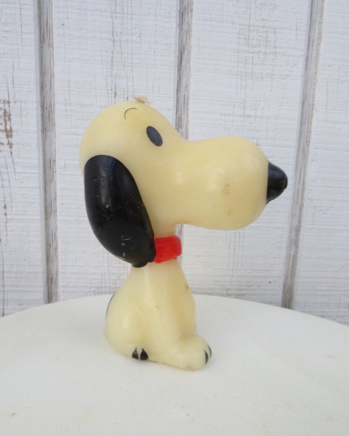 Vintage 70's Snoopy Candle Peanuts Snoopy Dog Candle