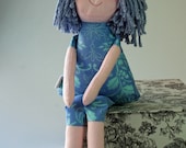 Rag Doll eco-friendly soft doll, Sky is stuffed with natural rayon fiber from bamboo