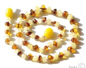 Baltic Amber Baby Teething Necklace, Necklace for Children