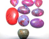 Dyed and Natural Magnesite Cab Destash