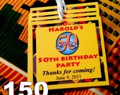 Custom Square  Hang Tags (150)