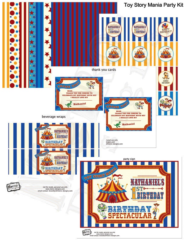 Toy Story - Party Kit Il_570xn