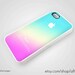 Pastel iPhone 5 4 4S Case iPhone 4 Pattern New Apple Logo Pink Yellow Aqua Silicone