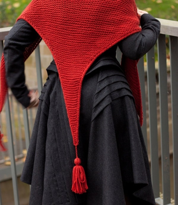Cognac - Pattern - Shawl