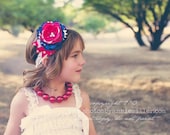 4th of July Headband-Baby Headband-Baby Girl Headband-Baby Girl-4th of July Baby Headband-July 4th Headband-Photo Prop
