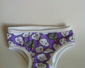 Purple Clouds Bikini Style Panties Size 2T