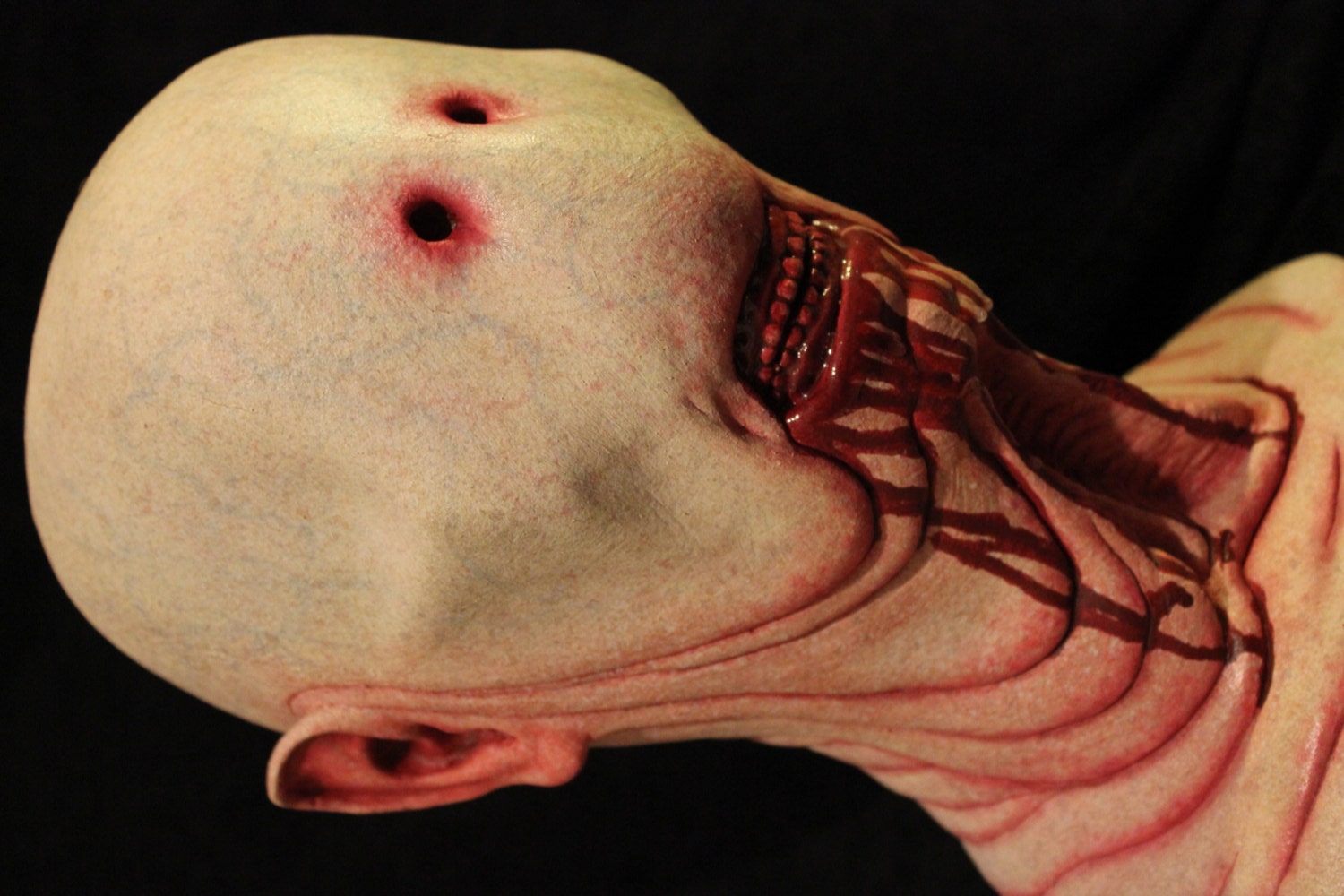 Pale Man lifesize latex bust from Pan's Labyrinth