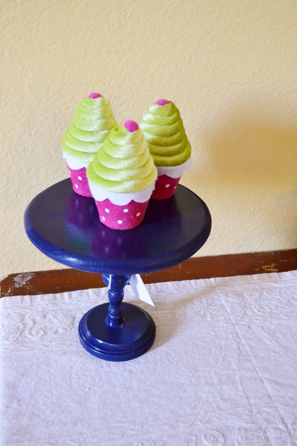 Tall Cupcake Stand / Cake Stand 8 inch