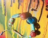 Natural Hemp Bohemian Style Shamballa Bracelet