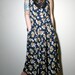 90s GRUNGE Daisy Floral Jumper Overall Oversized Maxi Dress