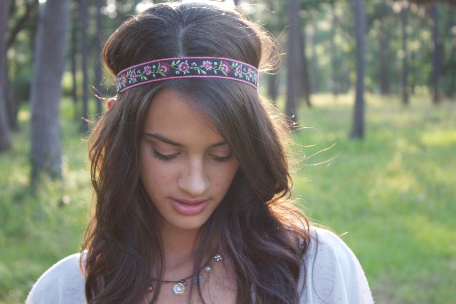 Bohemian Flower Headband // Women's Summer Accessories // Beautiefull Things