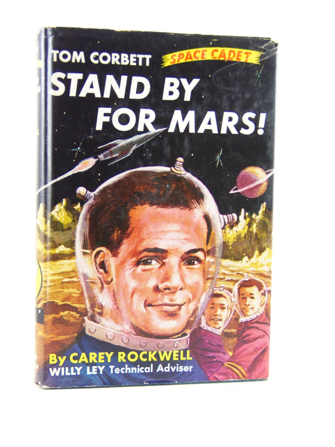 Vintage 1952 Tom Corbett Space Cadet Stand By for Mars Retro Fiction Sci-Fi Outer Space Kitsch