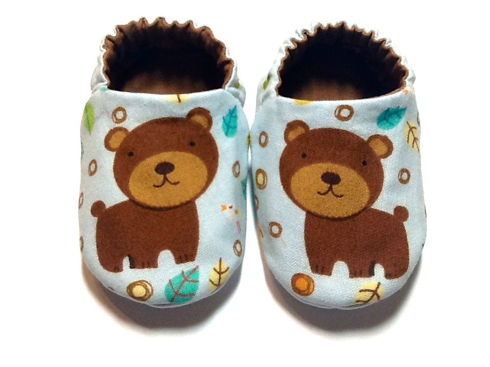 Brown Bear Baby Boy Shoes