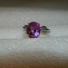 Alexandrite middle finger ring size 6. 5