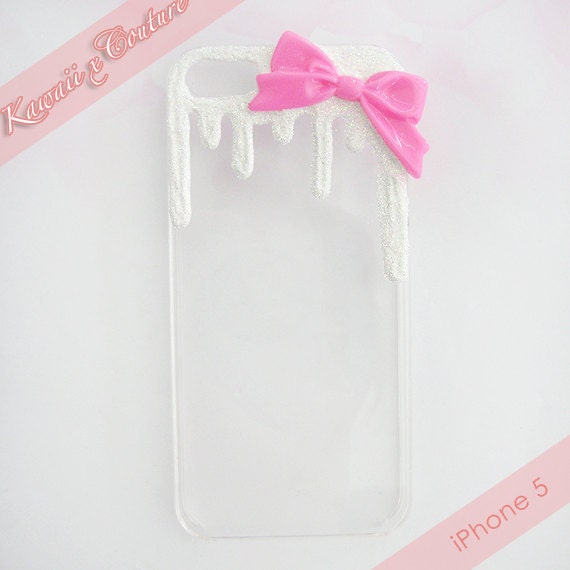 MADE TO ORDER Glitter Frosting Decoden Phone Case
