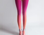 BZR Ombré tights in Flamingo