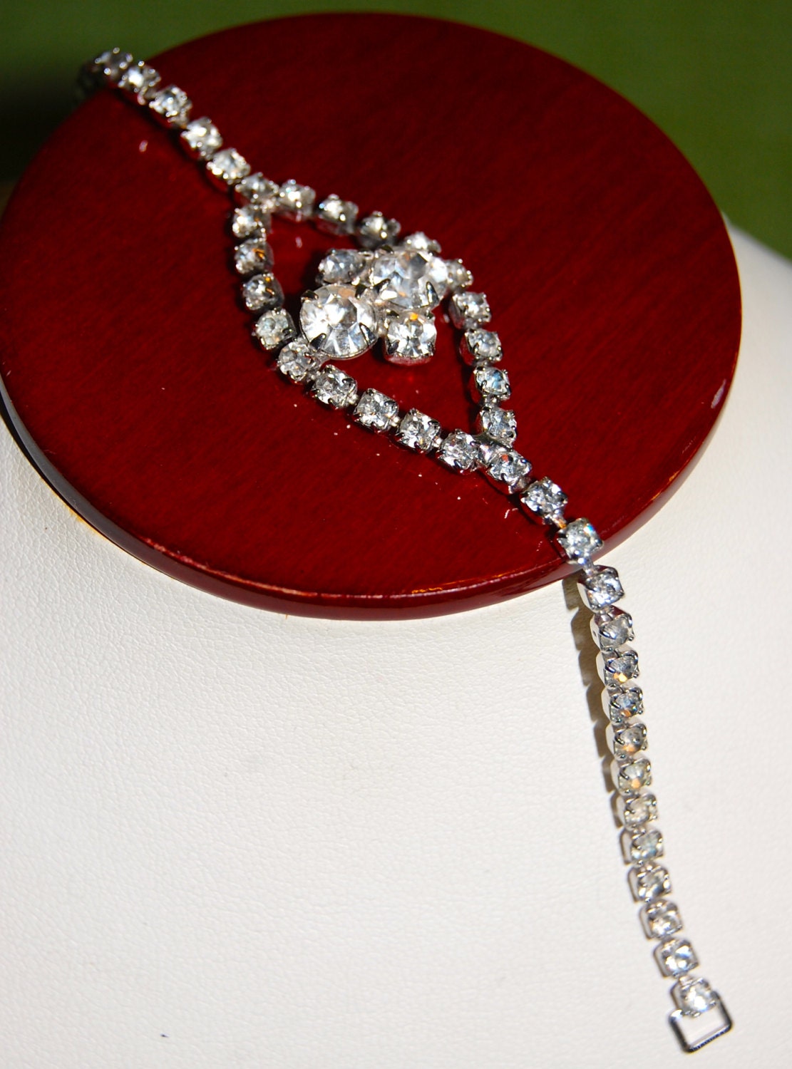 Vintage Rhinestone Bracelet