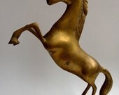 Vintage Brass Horse Statue SHIPPING INCLUDED