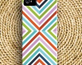 Pick Your iPhone Model & Optional Monogram - Fruit Stripe Barely-There Snap-On Hard Plastic iPhone Case - Made To Order