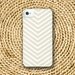 Chevron Stripe Barely-There Snap-On Hard Plastic iPhone 4 Case in Sand Beige (In Stock & Ready to Ship)