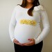 Buttercup Yellow Maternity Sash.Shabby Chic  Maternity Sash. Maternity Photo Prop. Bridal Sash. Baby Shower Sash. Ready to Ship