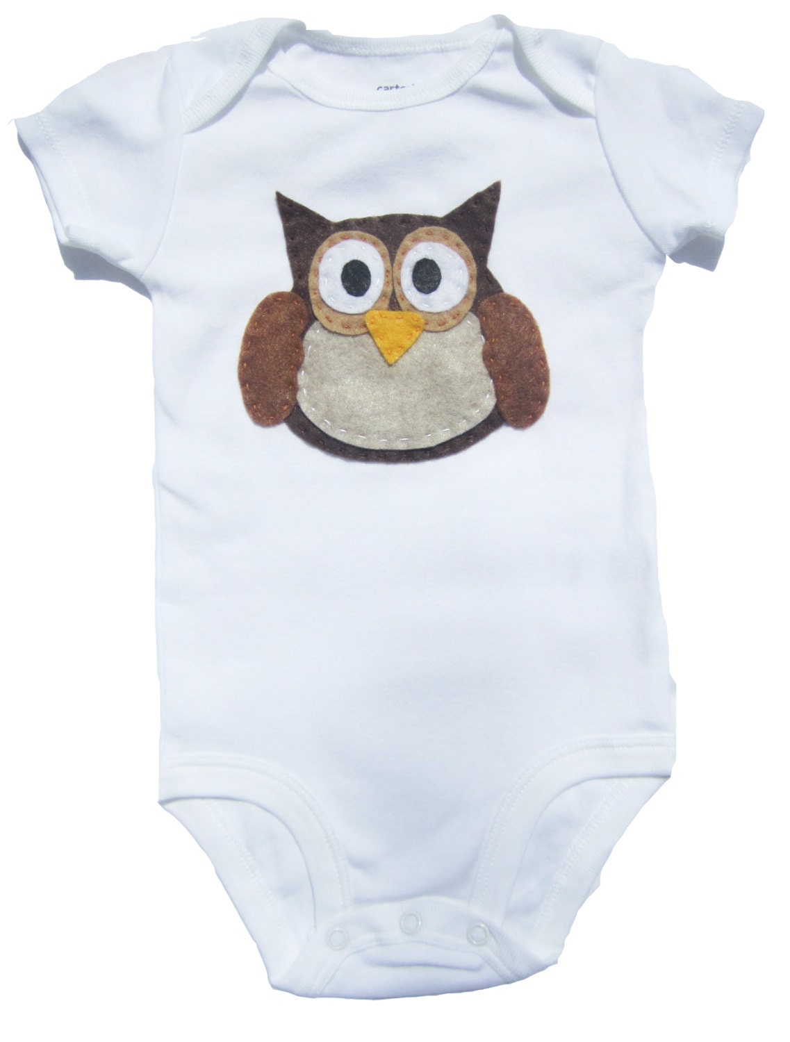 Woodland Owl Onesie by TheAfricanLlama on Etsy