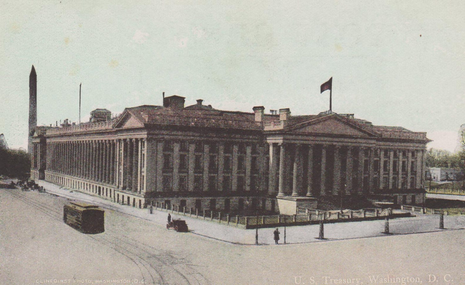 WASHINGTON, D. C. - United States Treasury, Vintage Postcard, c. 1900s, Clinedinst Photo