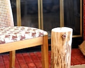 Tree stump table - Wood stumb table - reclaimed log furniture