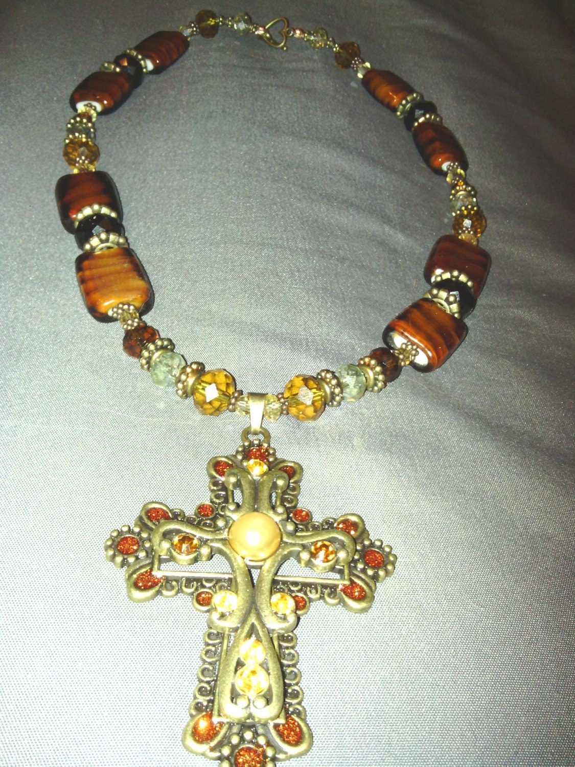 Swarovski Crystal Cross necklace