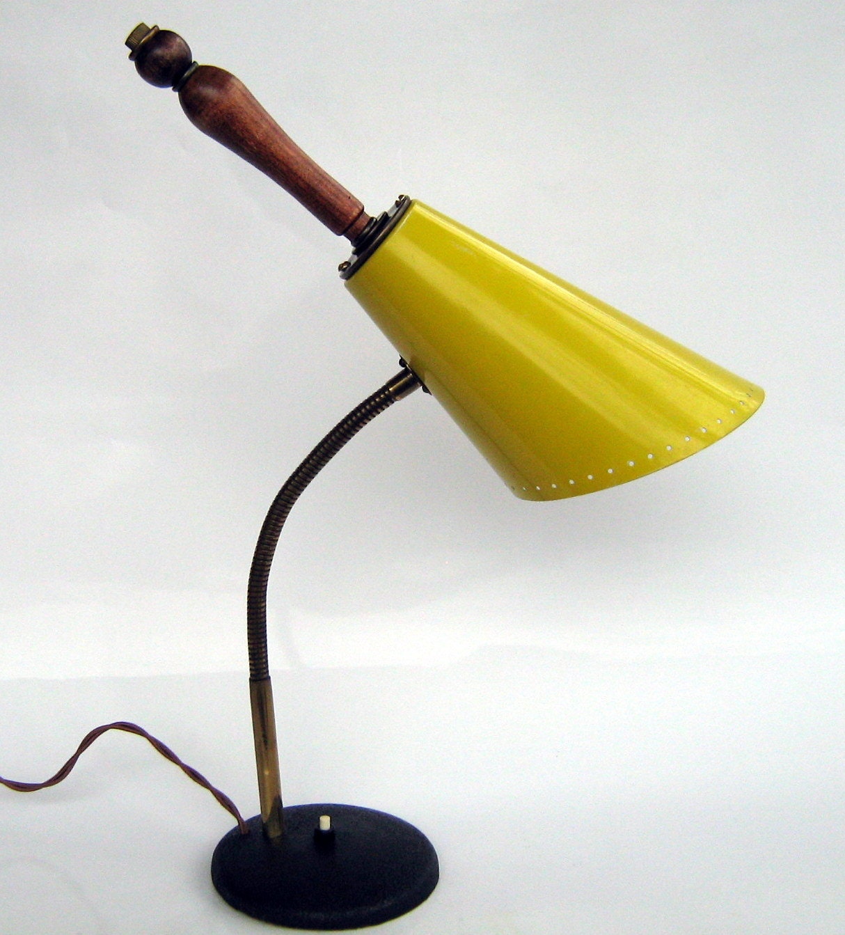 VINTAGE  Danish style table lamp - renewable lighting