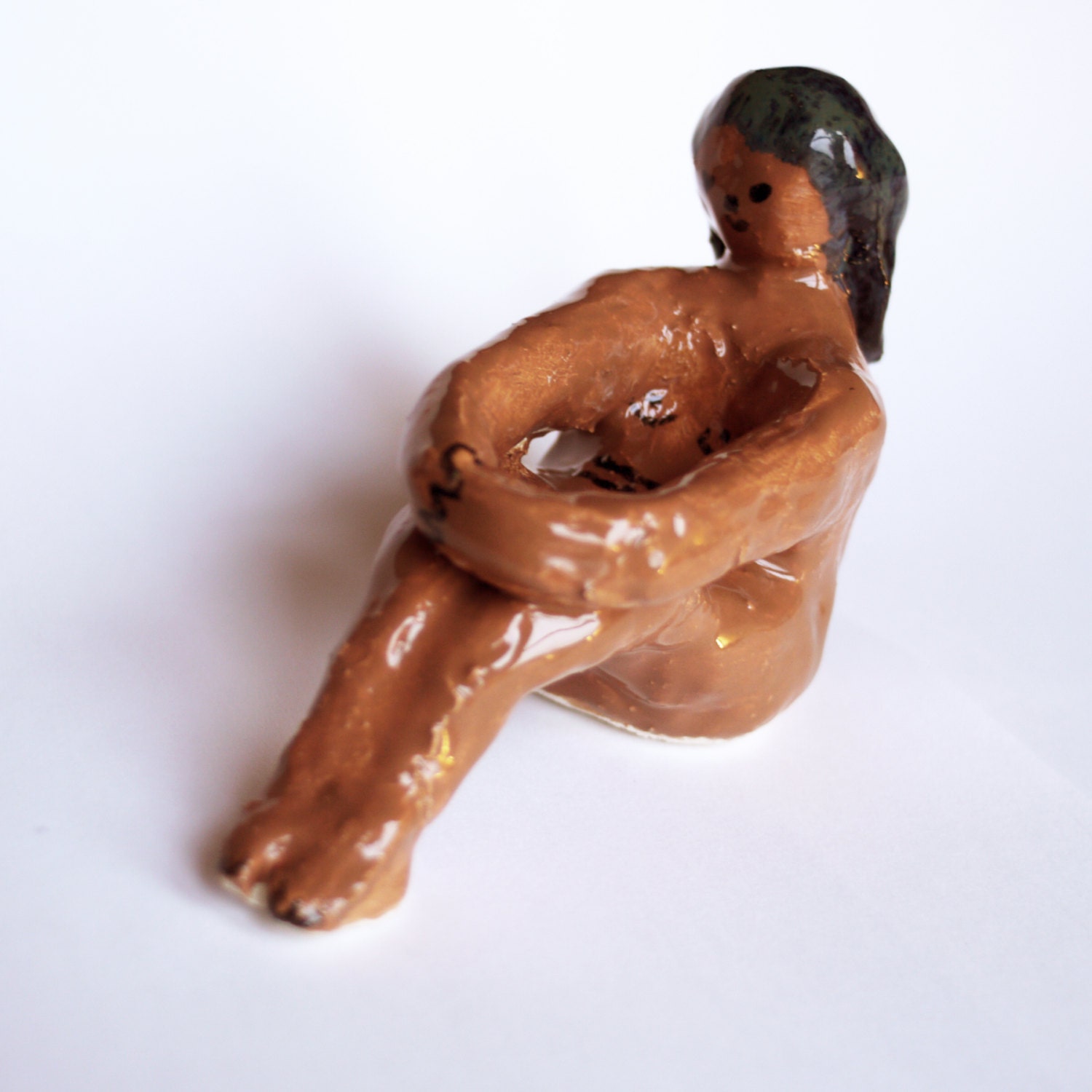 Seated girl