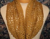 Wheat on Wheat Cowl
