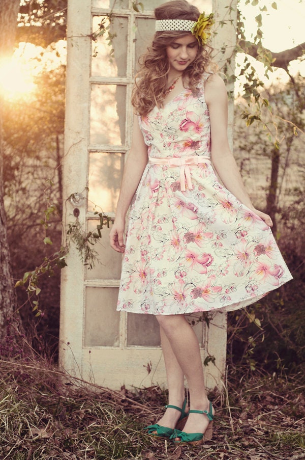 Pastel Pink Bridesmaid Dresses - Size Small