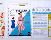 Organic Cotton Sateen Envelope Kits - Tiramisu Knit Dress - Cake Patterns