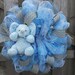 Welcome Baby Boy Mesh Wreath