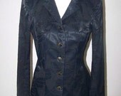 vintage Christian Lacroix Bazaar blazer with floral pattern