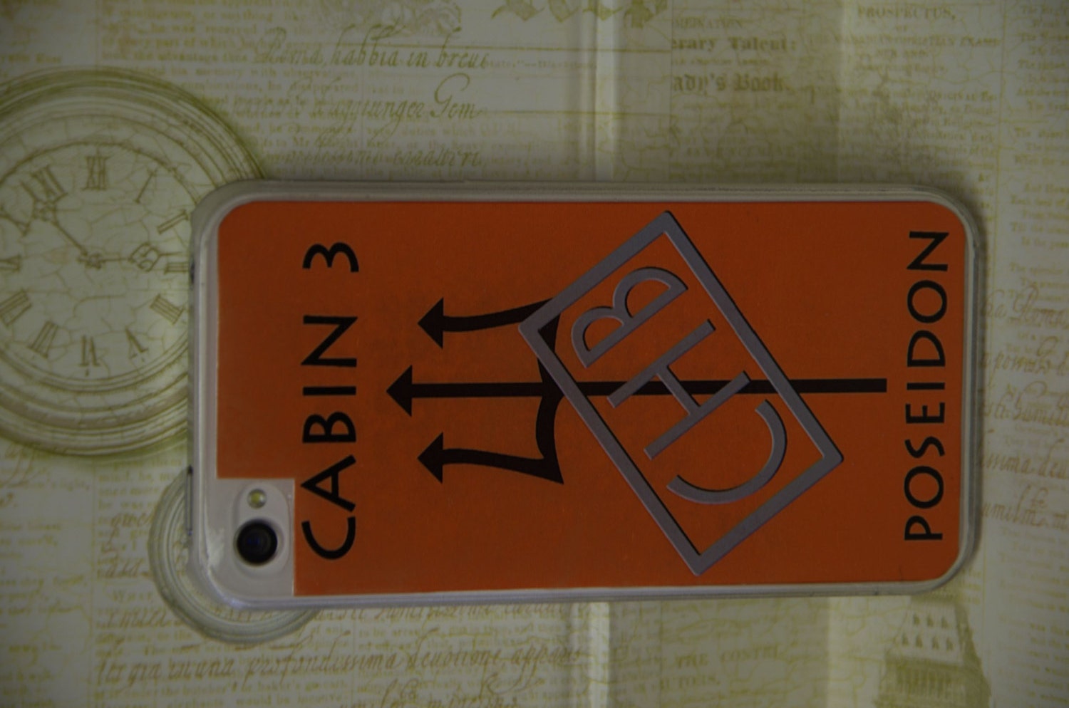 Iphone 4/4S/5 Case, 3 Designs, Designer Case, Camp Half-Blood Inspired Percy Jackson Cell Phone Case