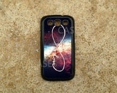 Galaxy S3 Cover - Custom Samsung Galaxy S3 Cases - Space Love Infinity - Best Top Accessories for Samsung S iii - Hard Protective Case