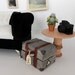 Grey Suitcase - Miniature size x 1