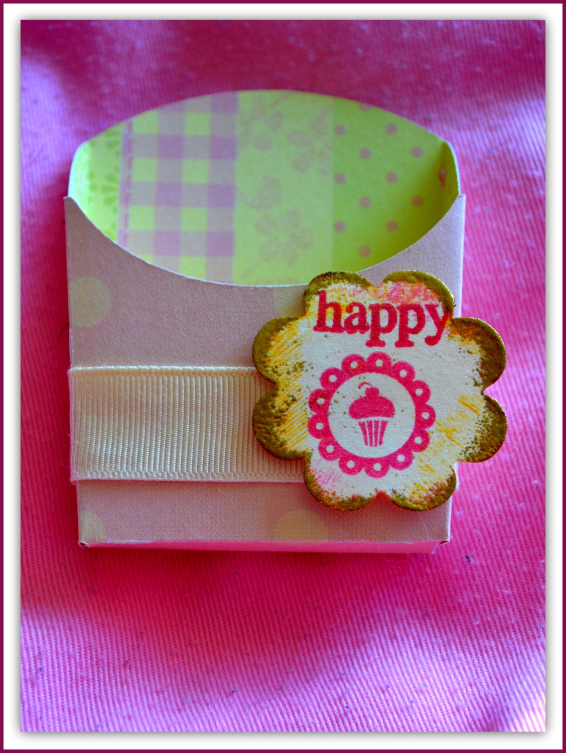 Set of 6 Birthday Party Favor Boxes, Birthday Favors, Party Decor for Girls, Pink Party, Paper Holders, Kids Party Favor Boxes